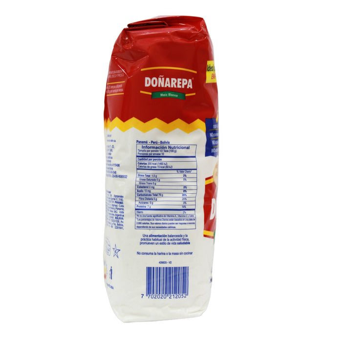 Harina Precocida Donarepa Maíz Blanco X 1Kg