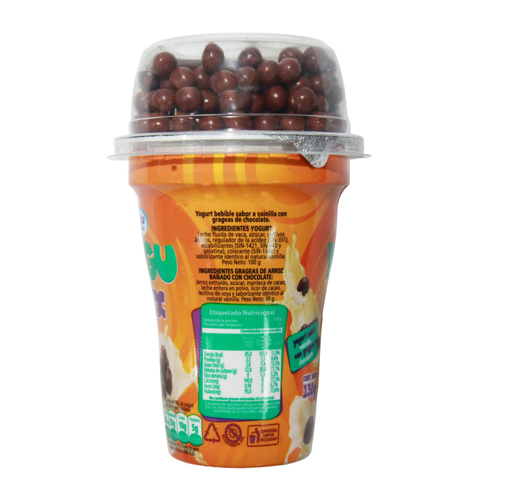 Delizia Yogu Mix Con Grageas De Chocolate X 130G