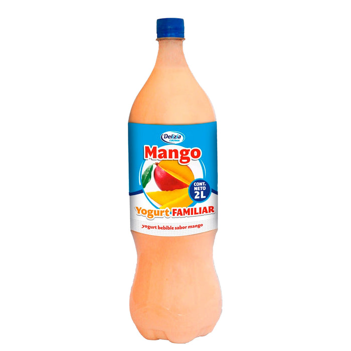 Delizia yogurt familiar mango x 2lt