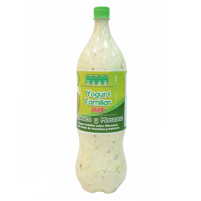 Delizia yogurt espinaca y manzana x 2lt