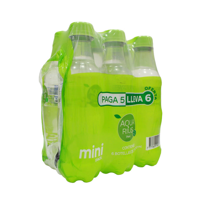 Aquarius Pack Jugo De Pera 300Ml X 6 Unidades