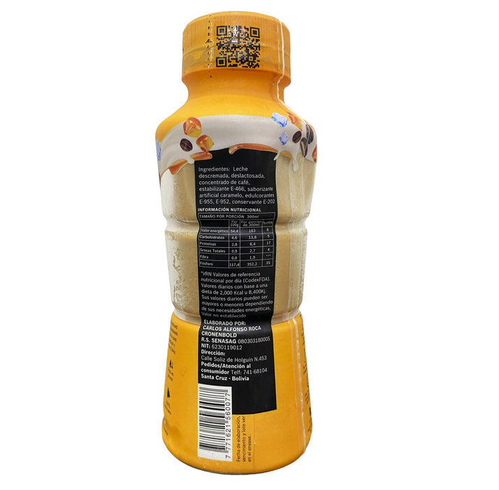 Apego To Go Leche Con Cafe Sabor Caramelo Sin Azucar X 300Ml