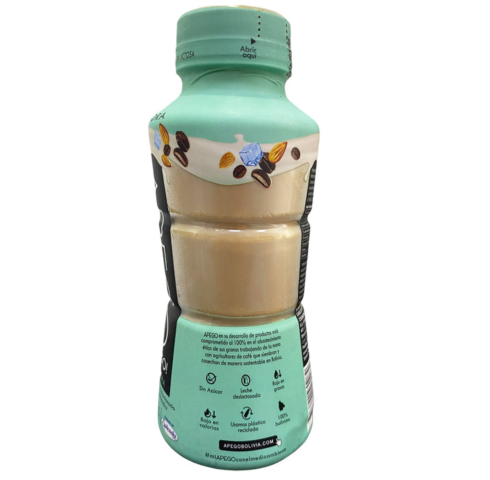 Apego To Go Leche Con Cafe Sabor Almendra Sin Azucar X 300Ml
