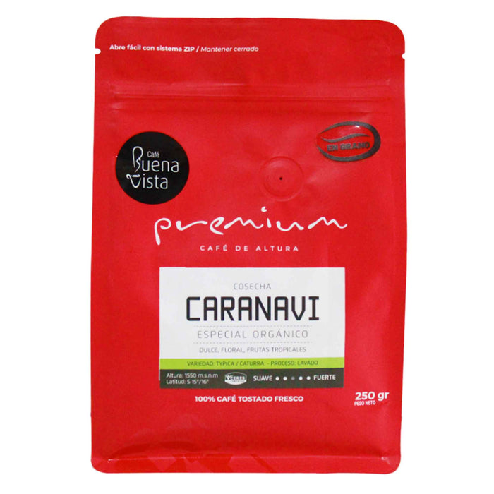 Café Tostado En Grano Buena Vista Caranavi X 250G