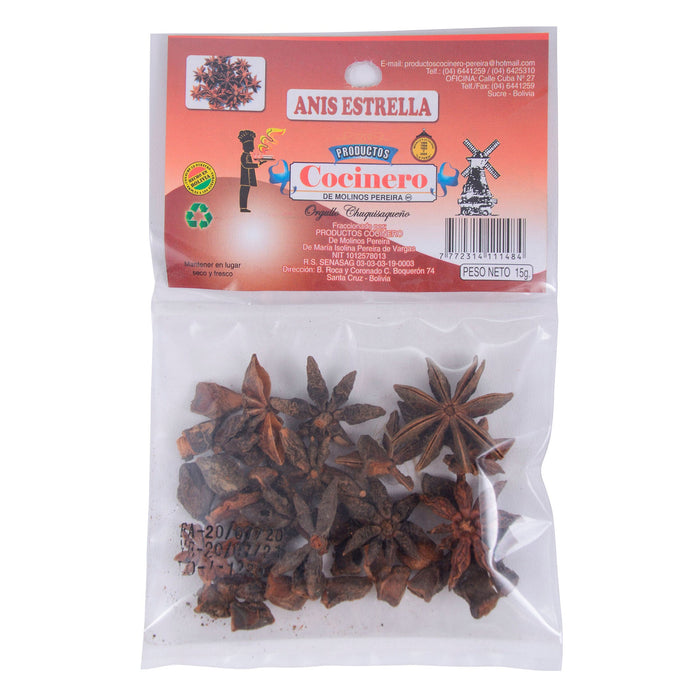 Anís Estrella Cocinero Bolsita X 15G