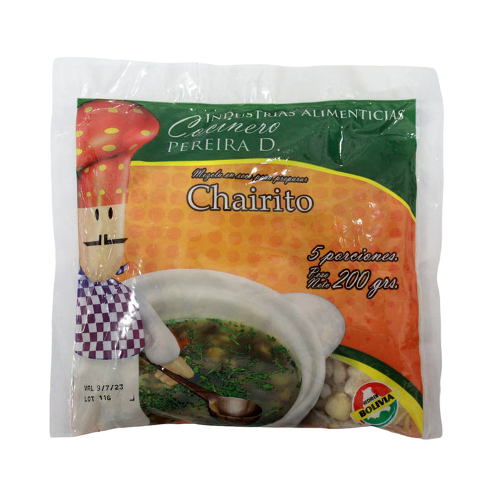 Chairito Paceño Cocinero Con Charque Bolsa X 200G