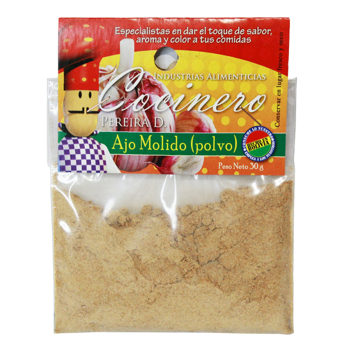 Ajo Molido Cocinero Bolsa X 20/30G