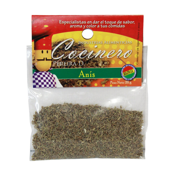 Anís Cocinero En Grano Bolsa X 20G