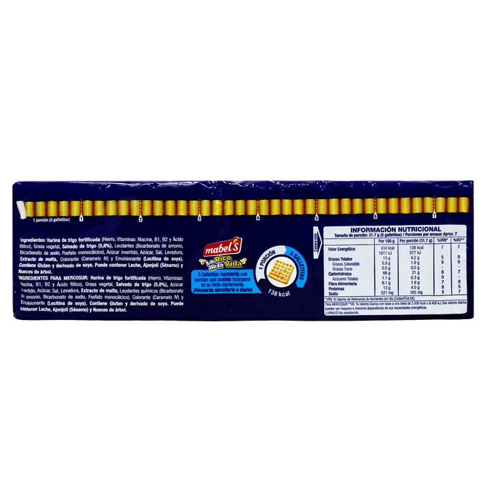 Mabels Salvado Natural Galleta X 250G