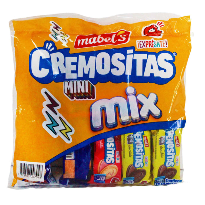 Cremositas mini pack mix x 12 unidades