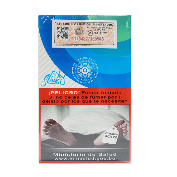 Dby Slims Cigarrillos Clase A X 20 Unidades