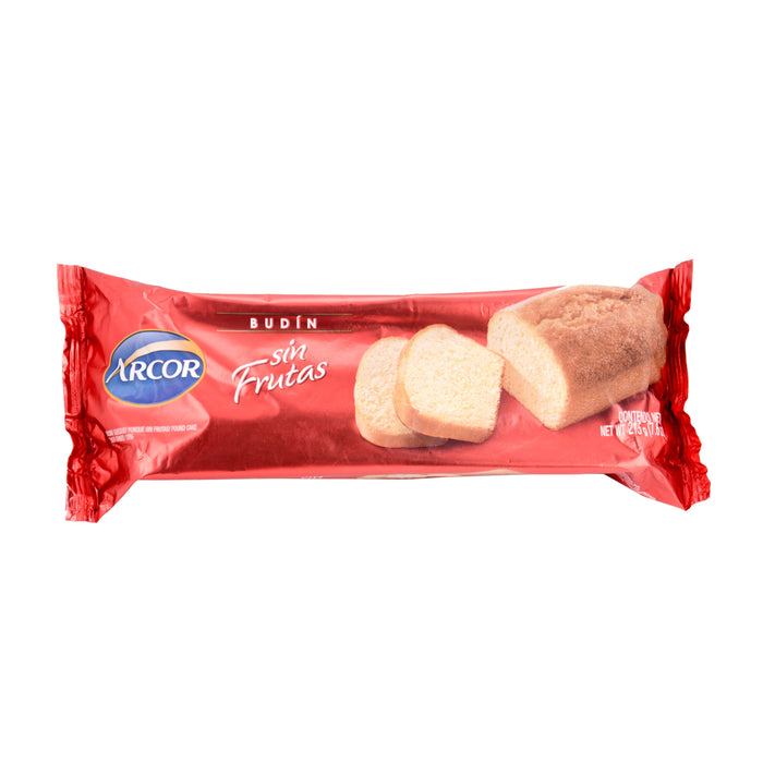 Arcor Budin Con Fruta X 215Gr