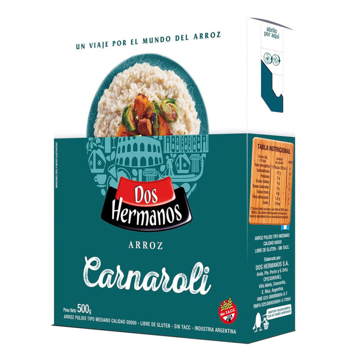 Dos hermanos arroz carnaroli x 500gr