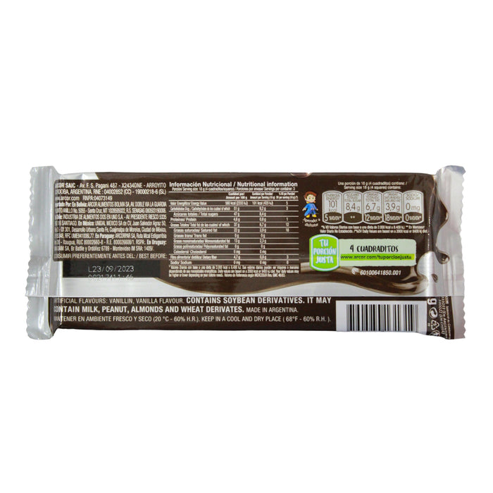 Cofler Chocolate Semiamargo 50% Cacao X 55G