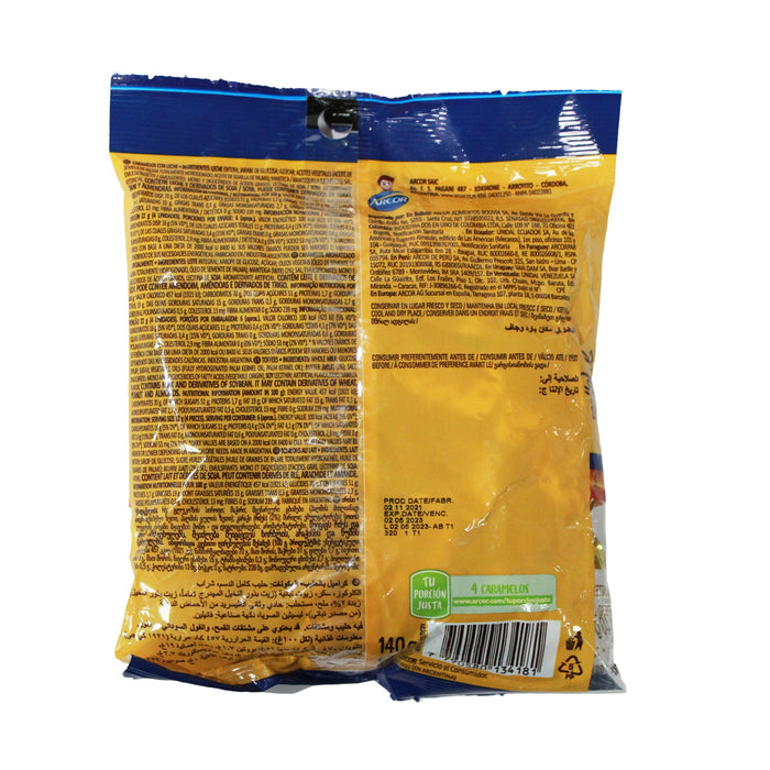 Butter Toffees Caramelos Leche X 140G