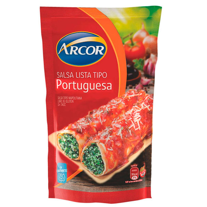 Arcor salsa lista tipo portuguesa x 340gr