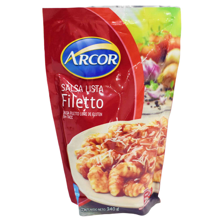 Arcor Salsa Filetto Sin Gluten X 340Gr