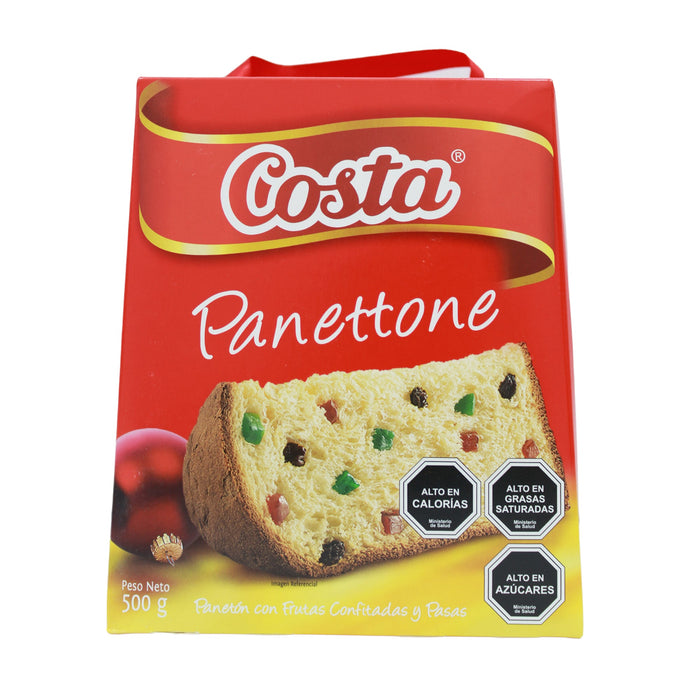 Costa Panettone Pasas Y Frutas X 500G