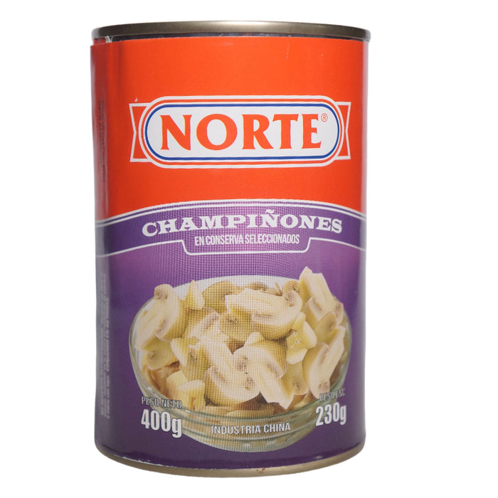 Champiñones Norte En Conserva X 400G