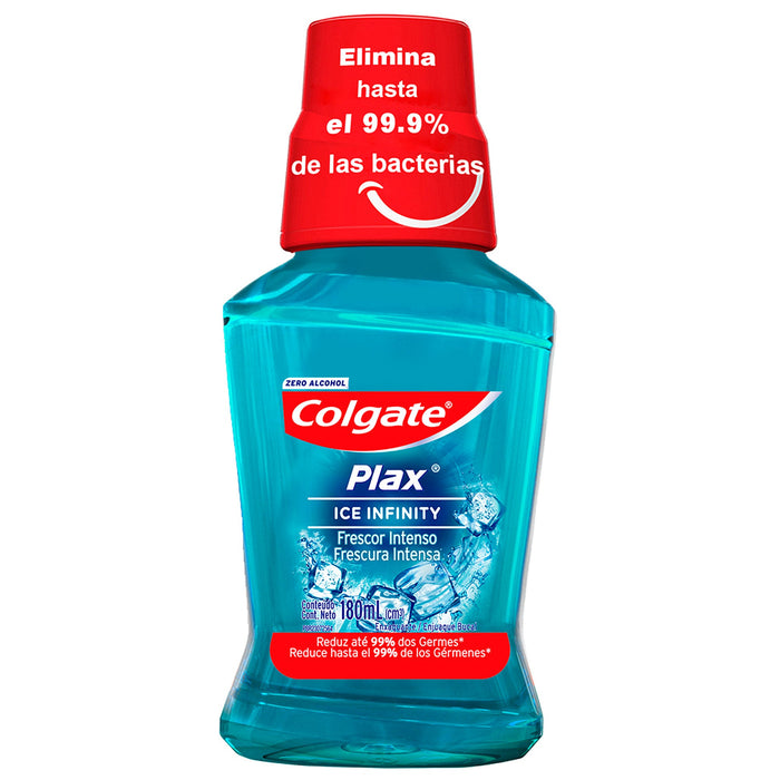 Enjuague bucal colgate plax ice infinity x 180ml