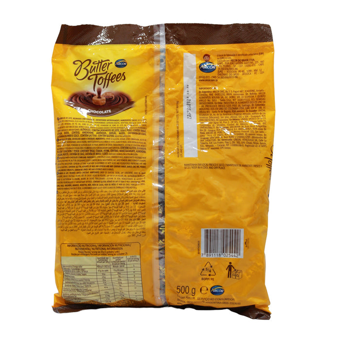 Butter Toffees Caramelos Chocolate X 500G
