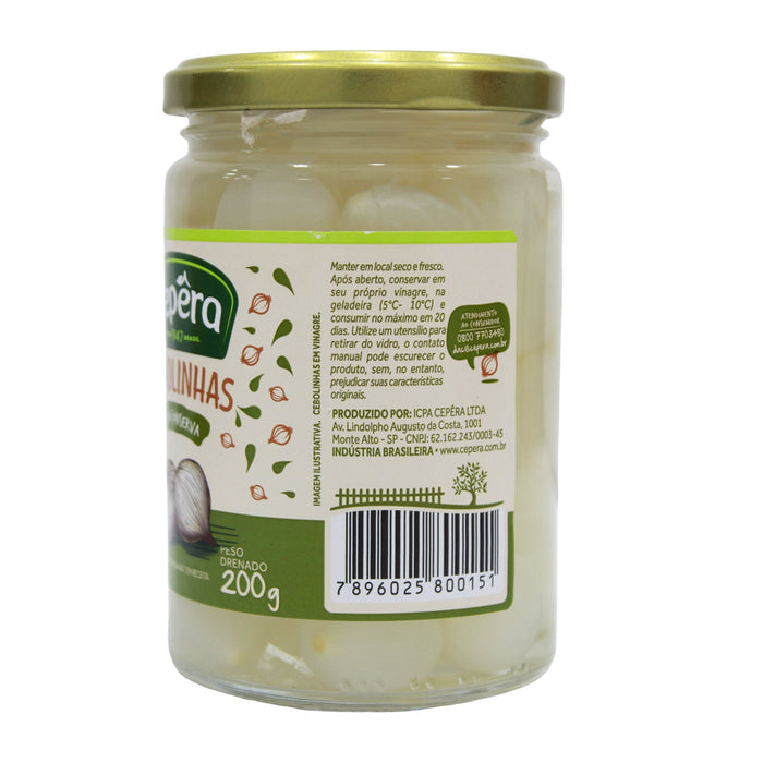 Cepera Cebolinhas En Vinagre X 200G