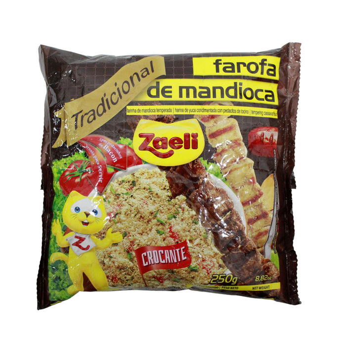 Zaeli farofa de mandioca tradicional x 250gr
