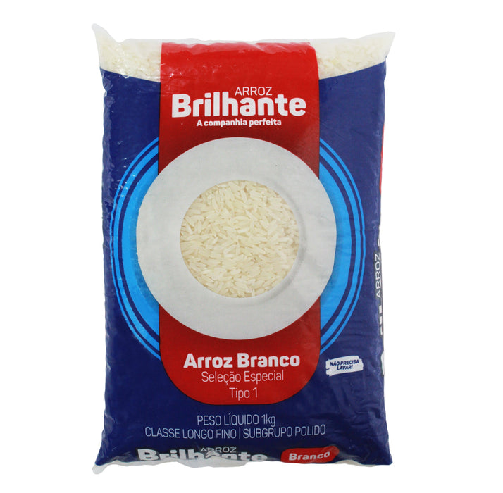 Arroz Branco Brilhante X 1Kg