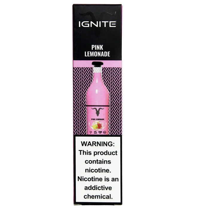 Ignite Vape Pink Lemonade 2500 Puffs