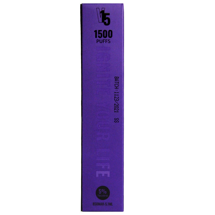 Ignite Vape V15 Blue Razz Ice 1500 Puffs