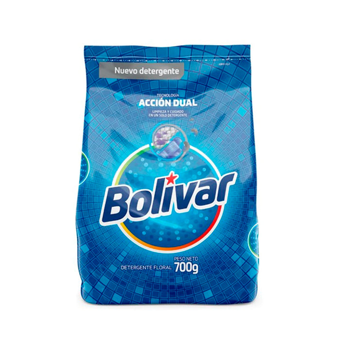 Bolivar Detergente Accion Dual Floral X 700Gr