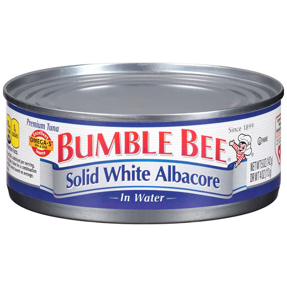 Bumble bee solid white albacore in water fco x5 oz